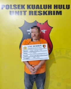 Polsek Kualuh Hulu Amankan Pelaku Pengedar Narkoba Jenis Pil Ekstasi