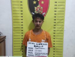 Polsek NA IX X Tangkap TH Pelaku Tindak Pidana Narkotika  5,06 Gram Sabu 