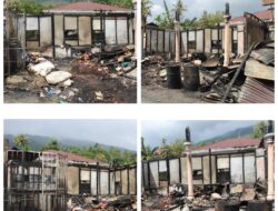 Kebakaran Hebat di Jorong Baing Guguk Malalo, Rumah Milik PNS Kemenag Ludes dalam 30 Menit