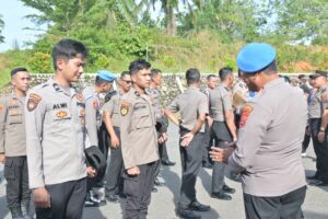 Sipropam Polres Labuhanbatu Selatan Gelar Ops Gaktibplin, Temukan Pelanggaran Sikap Tampang Personel