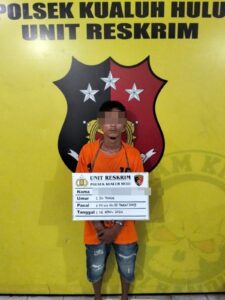 Polsek Kualuh Hulu Polres Labuhanbatu Berhasil Ungkap Kasus Narkotika
