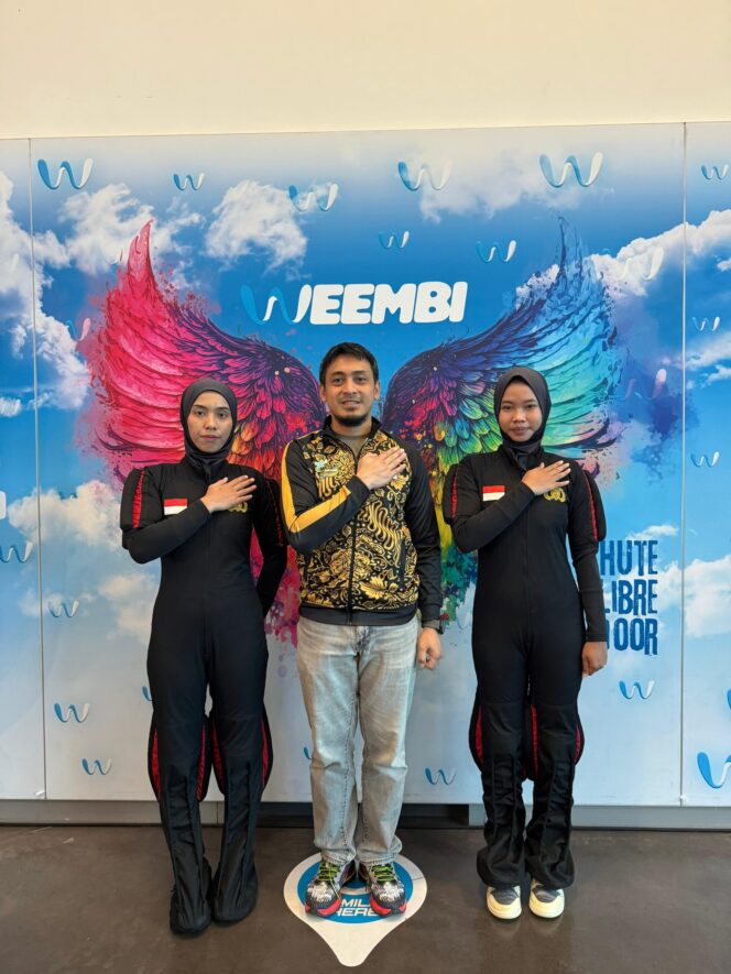 
					3 Personel Polda Metro Jaya Wakili Indonesia di World Cup Indoor Skydiving 2026 Prancis