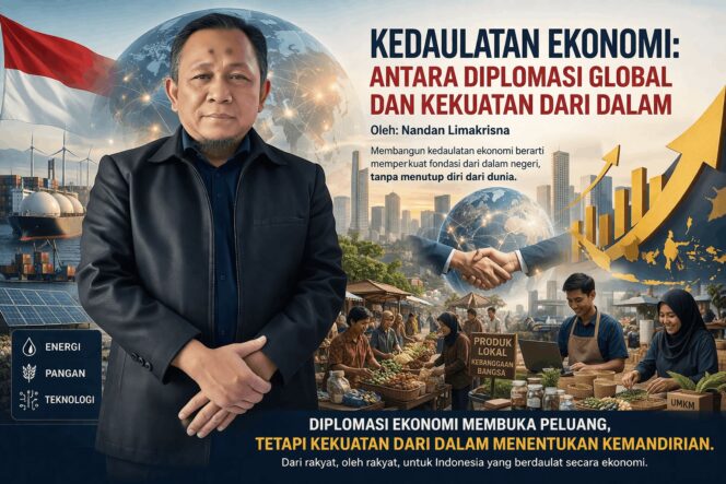 
					Kedaulatan Ekonomi: Antara Diplomasi Global dan Kekuatan dari Dalam