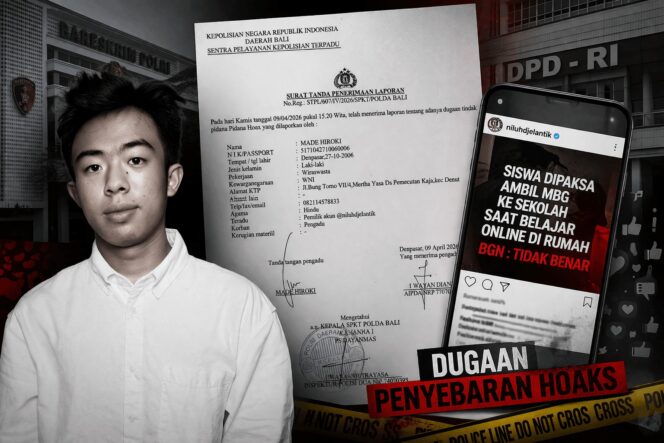 
					Anggota DPD RI Bali Dilaporkan soal Hoaks MBG, Unggahan Media Sosial Dipersoalkan