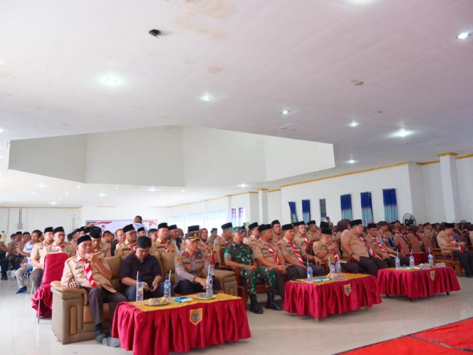 
					Wakapolres Labusel Hadiri Pelantikan Pramuka, Komitmen Cetak Generasi Disiplin dan Berkarakter