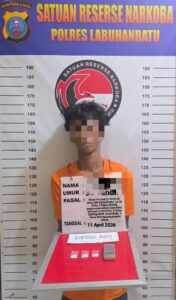 Satres Narkoba Polres Labuhanbatu Ungkap Kasus Sabu di Bilah Barat, Satu Pelaku Diamankan