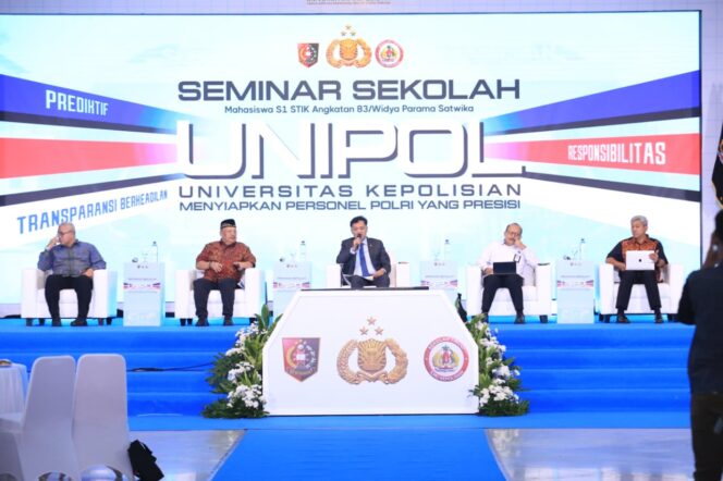 
					STIK Lemdiklat Polri Gelar Seminar UNIPOL, Dorong Transformasi Pendidikan Kepolisian di Era Digital