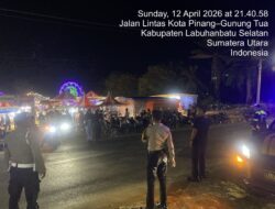 Patroli Skala Besar Polres Labusel Sasar 3C hingga Balap Liar, Situasi Kotapinang Aman Kondusif