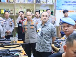 Divpropam Mabes Polri Lakukan Pemeriksaan Senjata Api di Polres Labuhanbatu