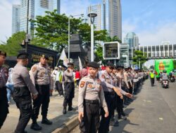 Polwan Polda Metro Jaya Diterjunkan Layani Aksi Tani Merdeka, Penyampaian Aspirasi Berjalan Tertib