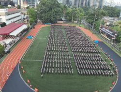 Kapolda Metro Jaya Pimpin Apel 2.098 Personel Brimob di Stadion Presisi, Tekankan Sikap Disiplin dan Humanis