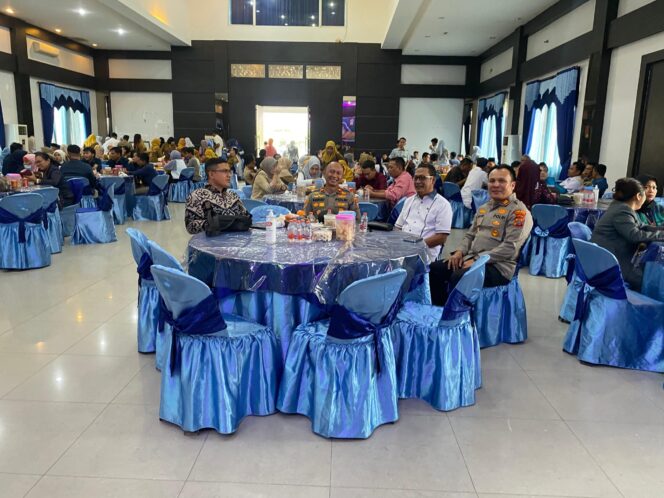 
					Wakapolres Labusel Hadiri Halal Bihalal RSU Nuraini, Pererat Silaturahmi dan Sinergi Pelayanan Kesehatan