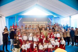Wakapolri Resmikan Jembatan Perintis “Dhira Brata” Wujud Instruksi Presiden Prabowo