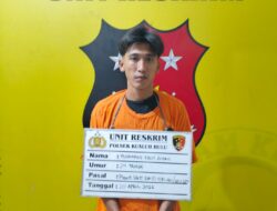 Terduga Pengedar Sabu Di Ciduk Polisi, Barang Bukti  Sabu 2,71 Gram Bruto Dan Sepeda Motor Scoopy di Amankan 