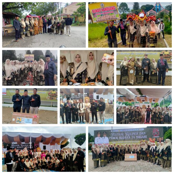 
					Semarak Budaya 74 Nagari, Bundo Kandung Nagari Paninggahan Raih Juara Kedua Pawai Adat dan Kuliner