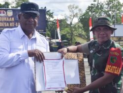 Bupati Mimika Buka TMMD Reguler Ke-128 Kodim 1710/Mimika, Kampung Keakwa Jadi Sasaran Utama