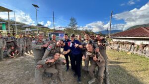 Satgas Damai Cartenz Tingkatkan Soliditas Personel Lewat Layanan Psikologi dan Kesehatan