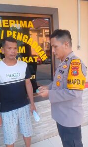 Terharu! Polisi Labuhanbatu Bantu Warga Tak Mampu Pulang Berobat ke Riau