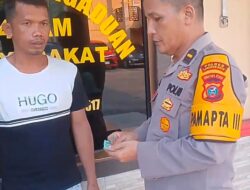 Terharu! Polisi Labuhanbatu Bantu Warga Tak Mampu Pulang Berobat ke Riau