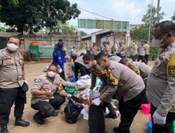 Polres Metro Jaktim Dorong Kepedulian Lingkungan Lewat Edukasi Pengolahan Sampah Bernilai Ekonomis