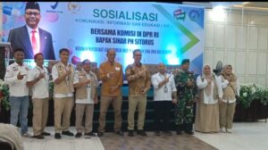 Sihar Sitorus Ajak Warga Labuhanbatu Cerdas Pilih Obat dan Makanan, BPOM ” Cek KLIK!
