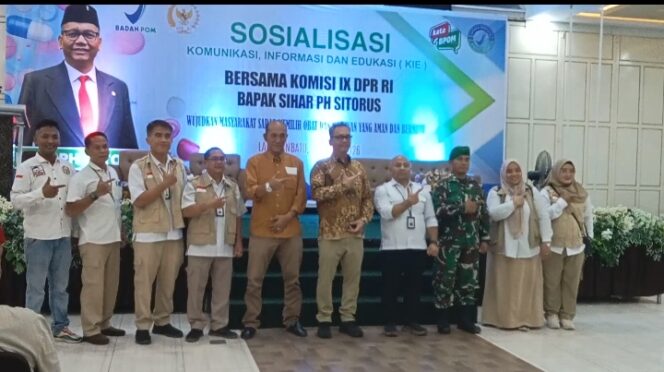 
					Sihar Sitorus Ajak Warga Labuhanbatu Cerdas Pilih Obat dan Makanan, BPOM ” Cek KLIK!