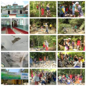 Gotong Royong Warga Kumpulkan Material, Renovasi Masjid Nurul Huda Paninggahan Segera Dimulai
