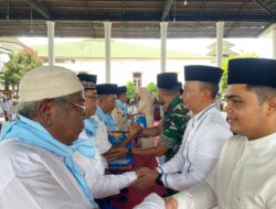 148 Calon Haji Labusel Ditepung Tawari, Polres Labusel Tegaskan Komitmen Pengamanan Haji