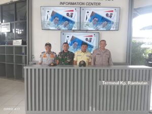 Polisi Jaga Terminal Kampung Rambutan, Lindungi Penumpang dan Ajak Waspada Lewat Layanan 110