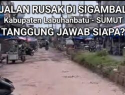 Jalan Lingga Tiga–Sigambal Rusak, Warga Soroti Truk Sawit dan Tangki CPO Bertonase Tinggi