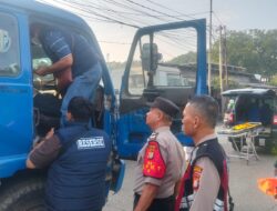 Bhabinkamtibmas Cipinang Cempedak Ikuti Simulasi Penanggulangan Kebakaran di Permukiman Padat Penduduk