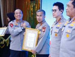 POLRI BERI PENGHARGAAN IKPA TERBAIK PADA RAKERNIS EMPAT FUNGSI PUSAT POLRI 2026