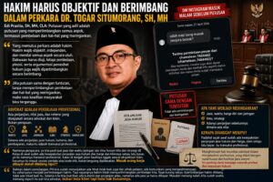 DM IG Sebelum Putusan Perkara Togar Dipertanyakan
