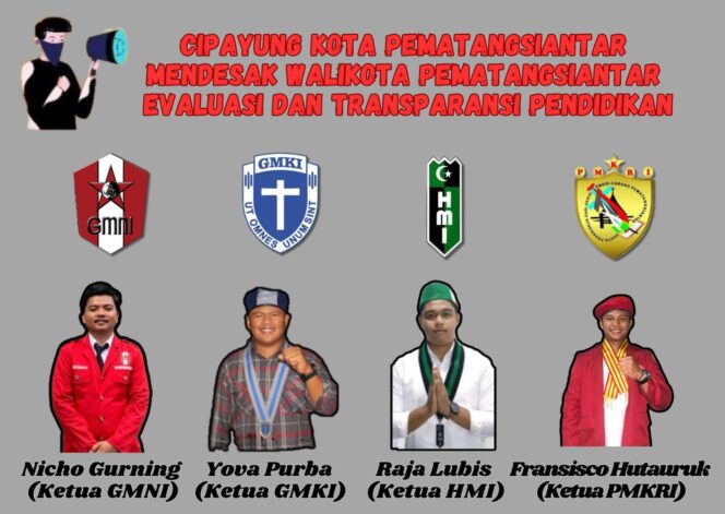 
					Pendidikan Siantar “Darurat”: Cipayung Nilai Walikota Gagal Kelola Sistem Pendidikan