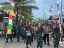 Tim Wasev TMMD ke-128 dari PJO TMMD Tinjau Langsung Sasaran di Kampung Keakwa