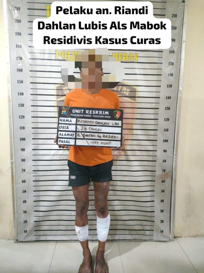 
					Residivis Jambret Ditembak, Polsek Medan Tembung Ungkap Aksi Brutal di Siang Bolong.