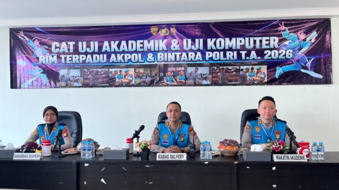 
					519 Peserta Ikuti CAT Akademik Seleksi Akpol 2026, Polda Metro Jaya Pastikan Transparan