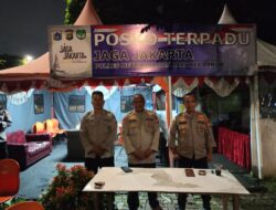Posko Terpadu Jaga Jakarta di Flyover Klender Siaga Antisipasi Tawuran Remaja