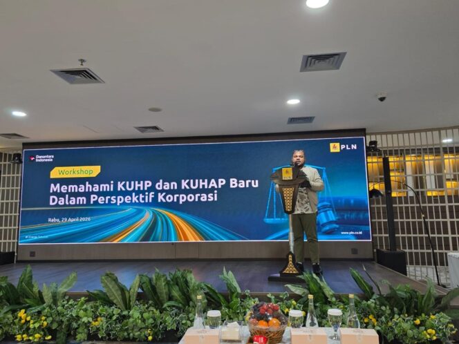 
					PLN Perkuat Tata Kelola Korporasi Lewat Workshop Litigasi KUHP-KUHAP Baru