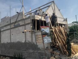 TMMD 128 Pati di Desa Godo Masuki Tahap Akhir, Sejumlah Sasaran Fisik Hampir Rampung