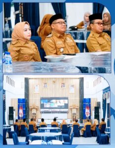 Bupati Labuhanbatu Ikuti Rapat Koordinasi Pengendalian Inflasi Daerah Tahun 2026 Secara Virtual 