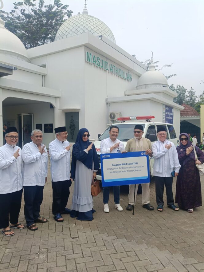 
					BRI KC Cibubur Serahkan Bantuan Ambulans untuk Yayasan Al-Atholillah Kota Wisata