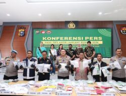 Operasi Antik LK 2026 Berakhir, Polda Riau Bongkar 435 Kasus Narkoba dan 557 Tersangka Diamankan