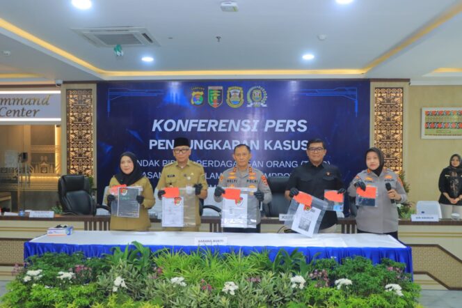 
					Polda Lampung Ungkap Kasus TPPO Anak di Bawah Umur, Kapolda Imbau Orang Tua Tingkatkan Pengawasan