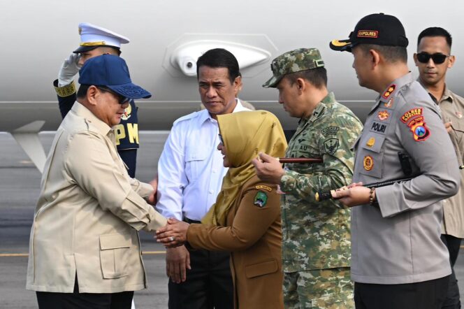 
					Tiba di Jawa Timur, Presiden Prabowo Akan Resmikan 166 SPPG Polri, Museum Ibu Marsinah hingga Panen Raya Jagung