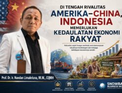 Di Tengah Rivalitas Amerika–China, Indonesia Memerlukan Kedaulatan Ekonomi Rakyat