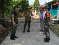 Tawa Bahagia Warga Pecah di Lokasi Sumur Bor TMMD di Dusun Gadungsari
