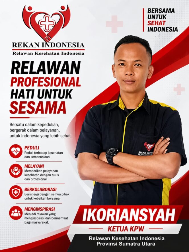 
					Ketua Relawan Kesehatan Indonesia Sumut Soroti Pengobatan Rico Waas ke Luar Negeri, Minta Evaluasi Sistem Kesehatan Daerah