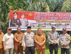 Kapolres Labusel Resmikan Jembatan Merah Putih Presisi di Desa Bunut, Warga : Kini Akses Kami Lebih Mudah dan Aman