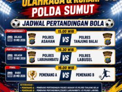 Saksikan, Pekan Olah Raga dan Rohani Polda Sumut, Polres Labuhanbatu versus Polres Labuhanbatu Selatan 